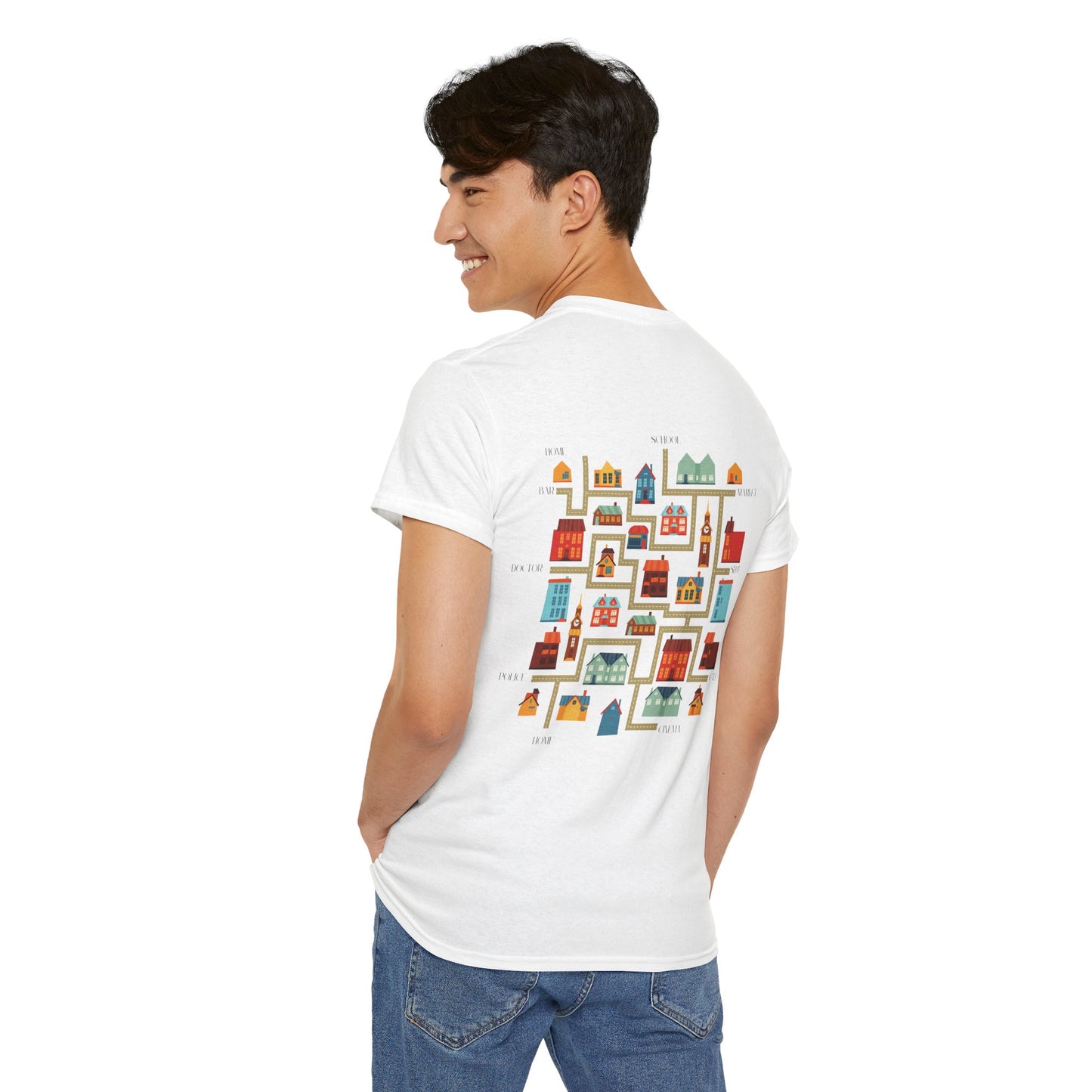 🌟 Unisex Heavy Cotton Tee Shirt for Quality Time and Adventure 🗺️