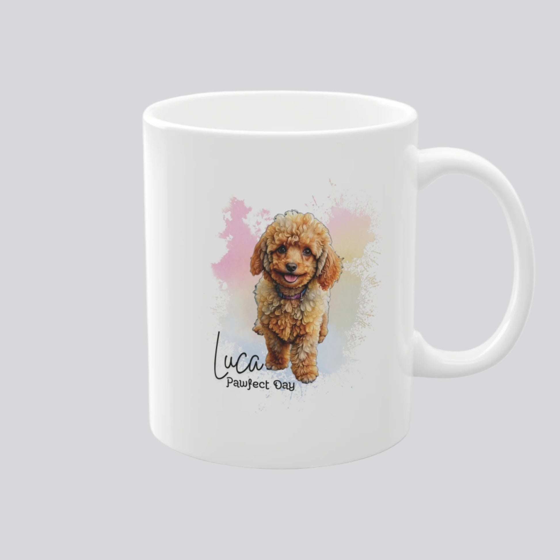 Personalized mug dog photo