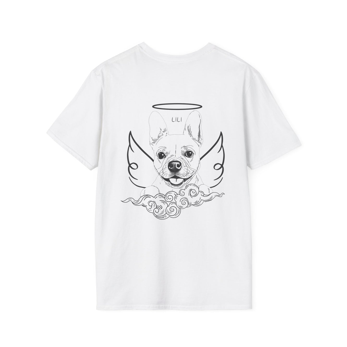 🐾✨ Personalized Unisex Soft-Style T-Shirt for Grieving Dog Owners ✨🐾