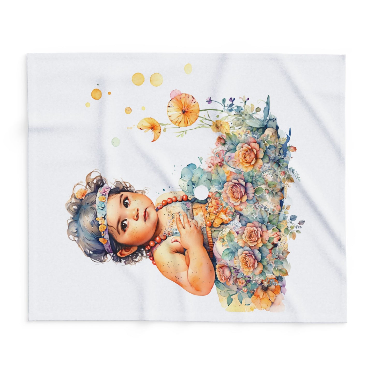 Custom Watercolor Blanket – Your Memories, Your Style