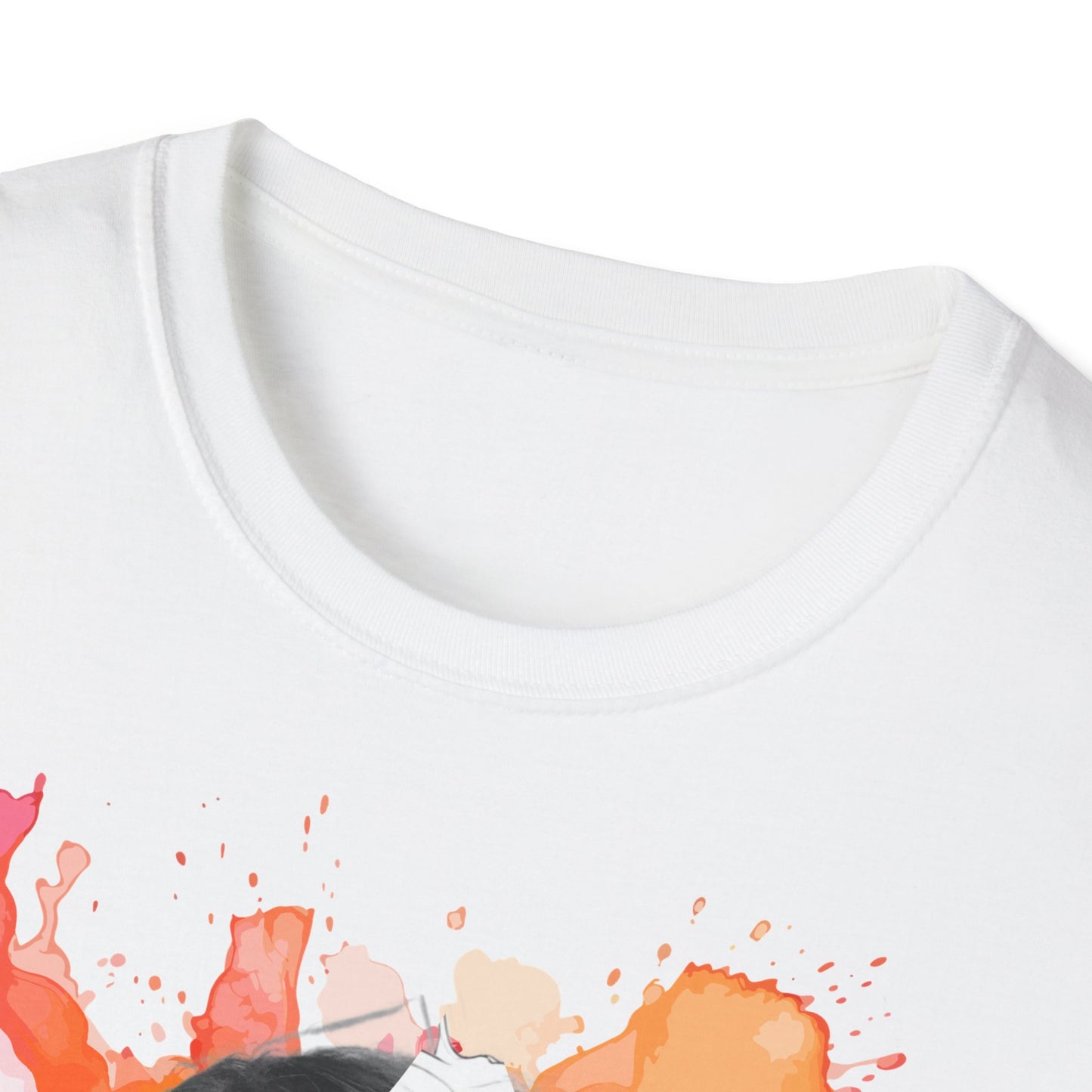 🎨 Personalized Women's T-Shirt – Mixed Photo & Sketch Design 🌸👗