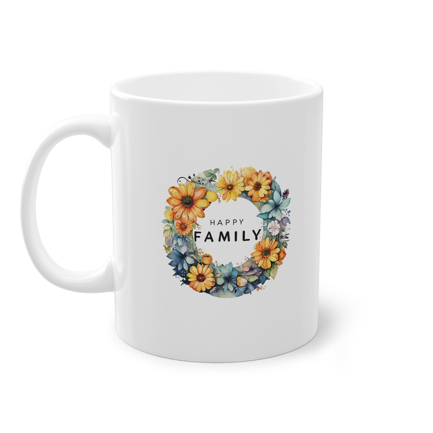 Personalized Happy Family Mug - Up To 4 Photos