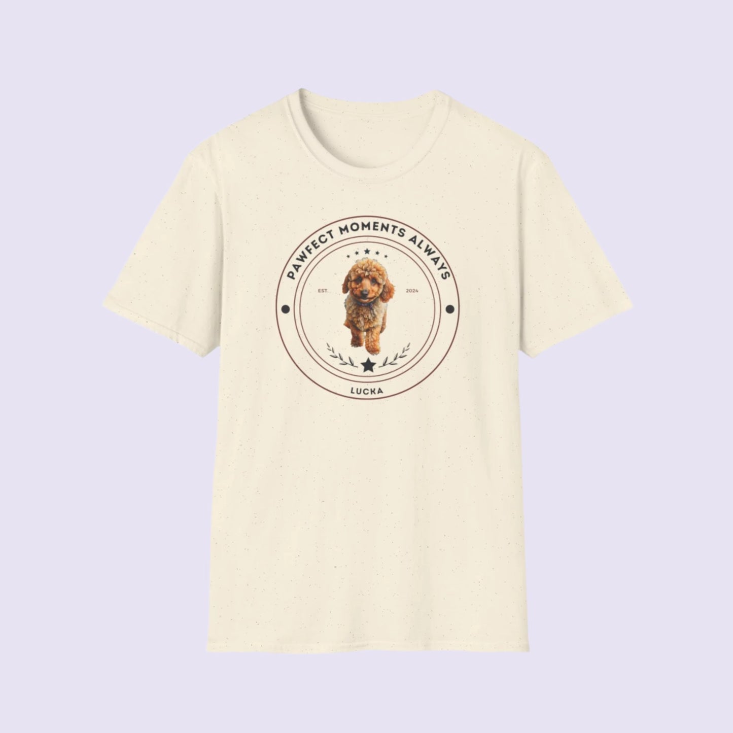 Personalized Watercolor Dog Portrait Tee