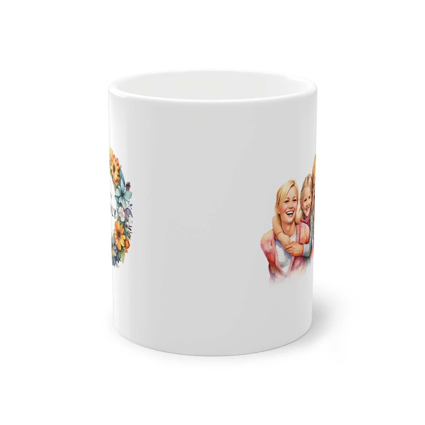 Personalized Happy Family Mug - Up To 4 Photos