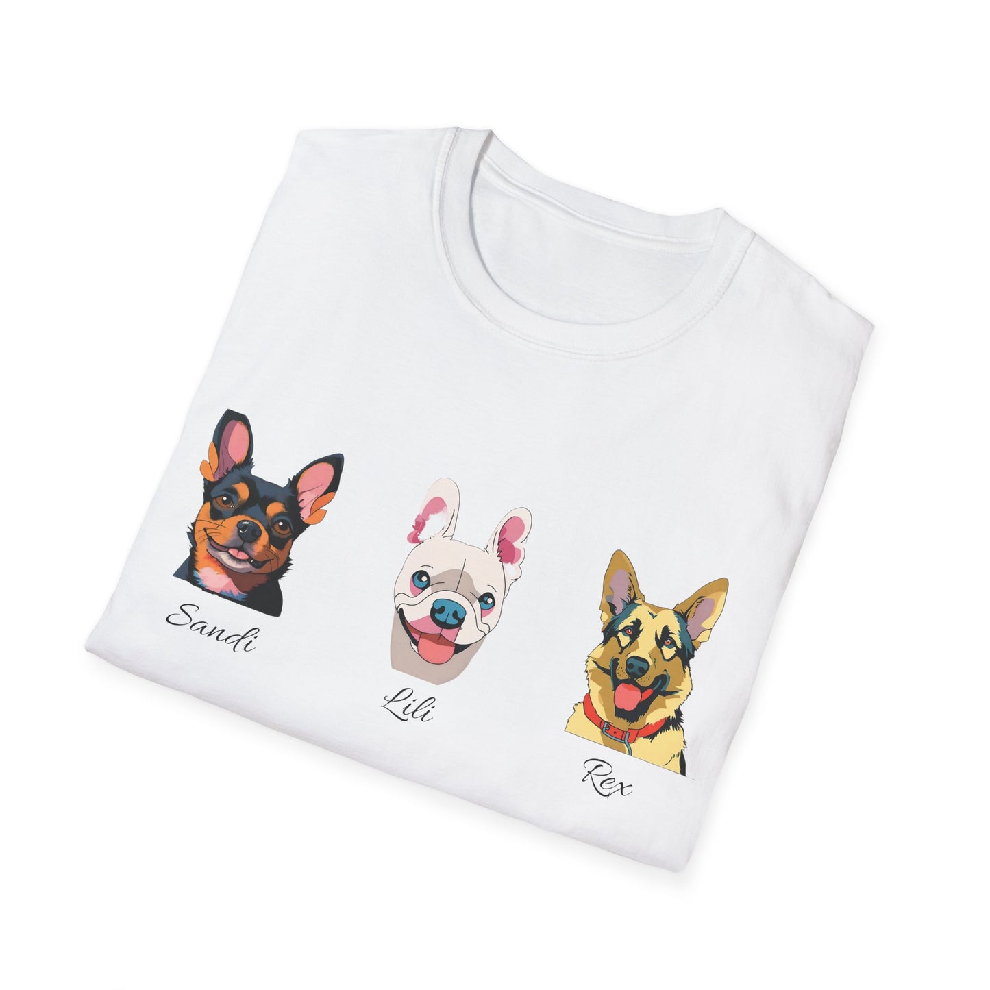 🐾 Show Off Your Furry Friends on Your T-shirt (Unisex)! 🐶🐱