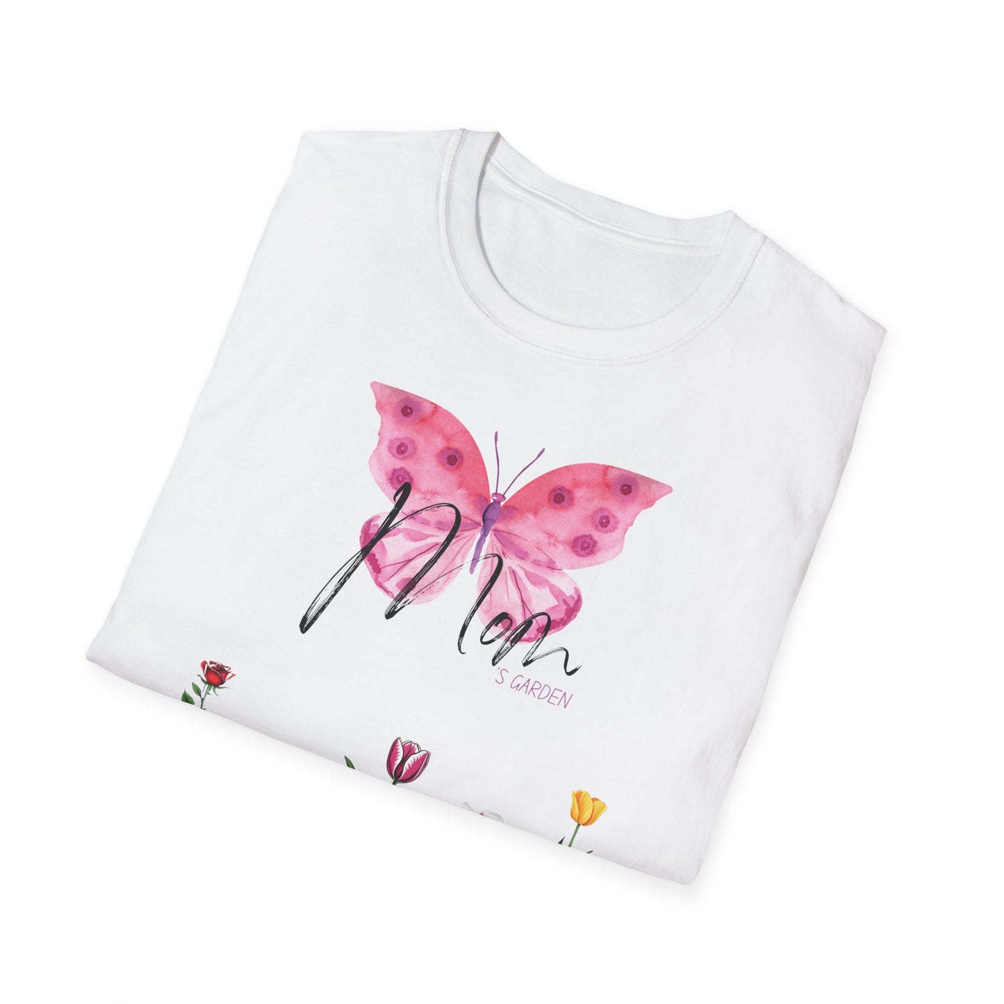 🦋 Mother's Day T-Shirt: Customized with Children's Names - Up to 5 Names 🌸