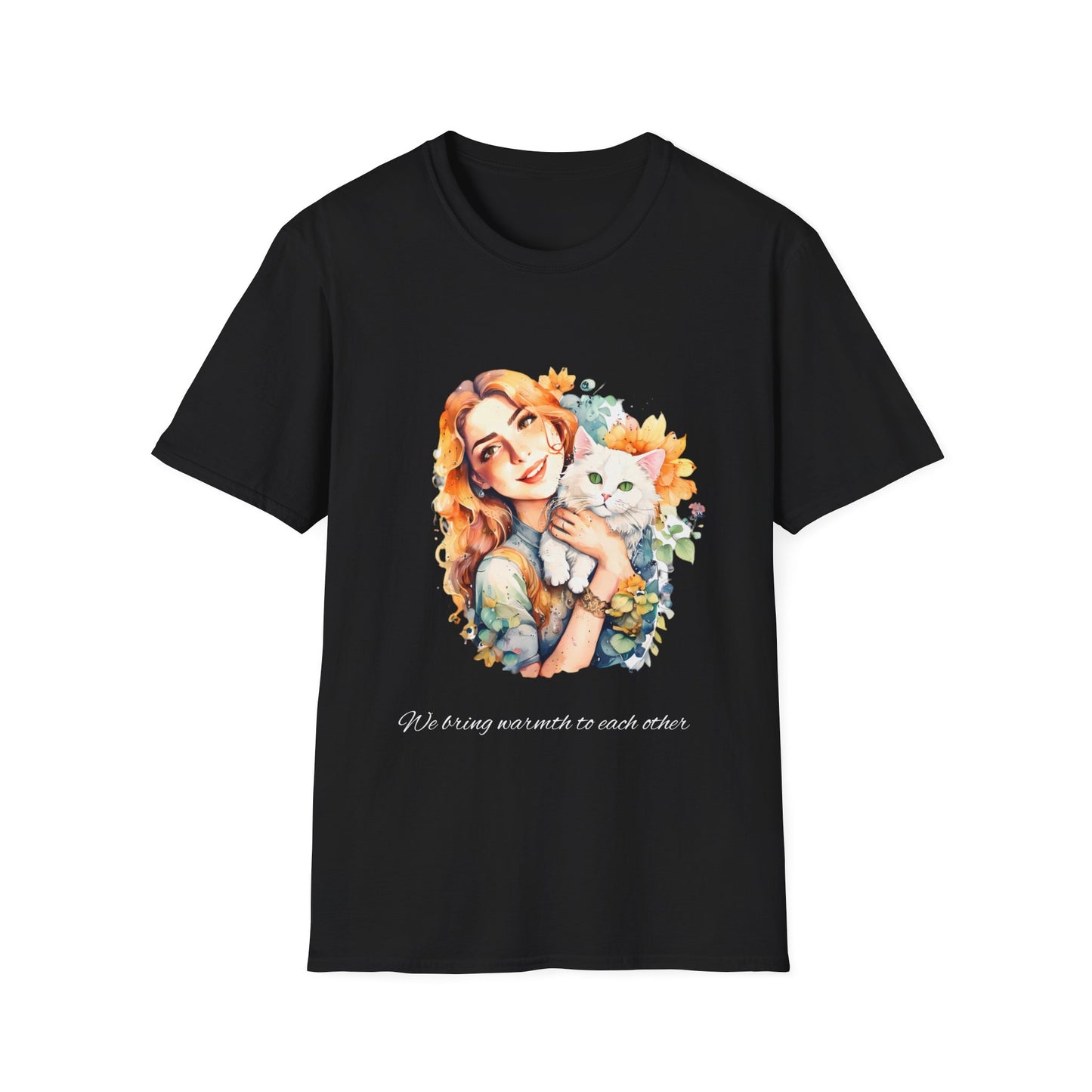 🎨 Short Sleeve T-Shirt: Turn Your Photos into Wearable Art - Watercolor Style 🖼️✨