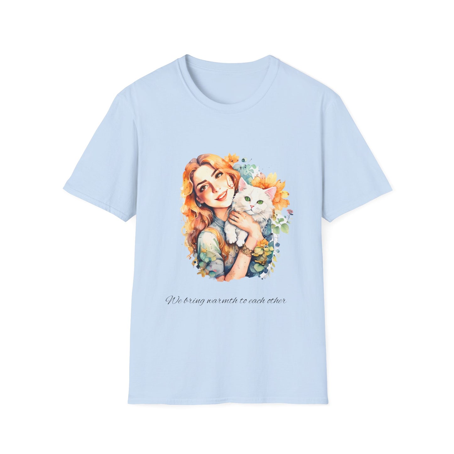 🎨 Short Sleeve T-Shirt: Turn Your Photos into Wearable Art - Watercolor Style 🖼️✨