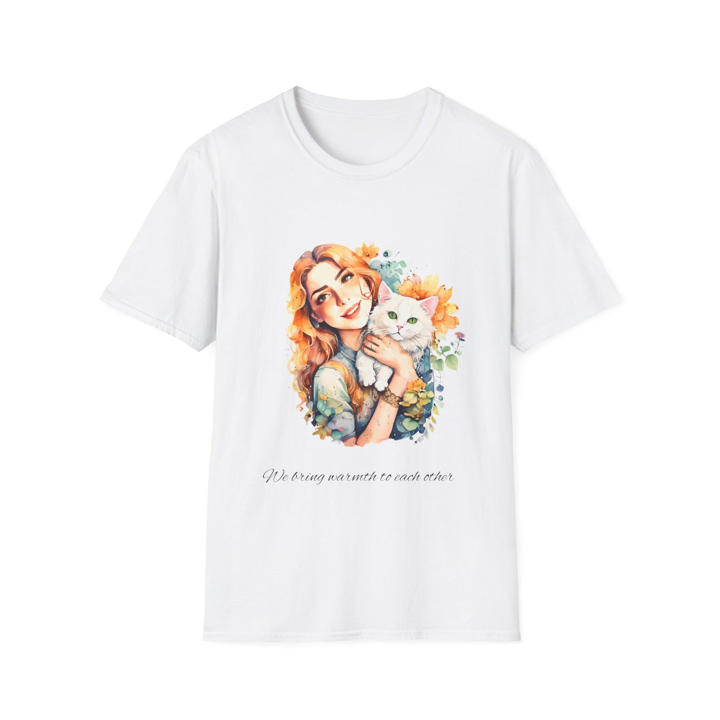 🎨 Short Sleeve T-Shirt: Turn Your Photos into Wearable Art - Watercolor Style 🖼️✨