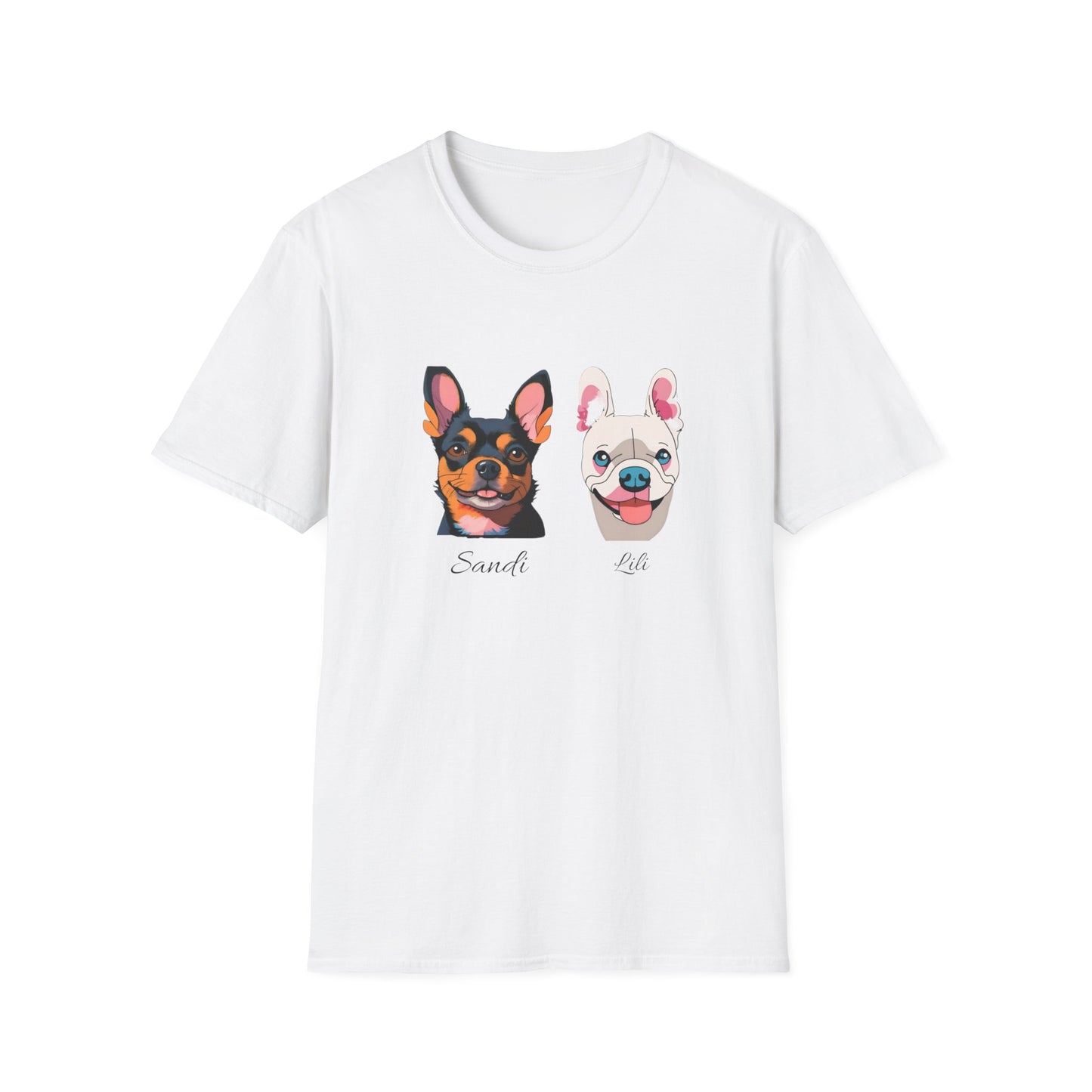 🐾 Show Off Your Furry Friends on Your T-shirt (Unisex)! 🐶🐱