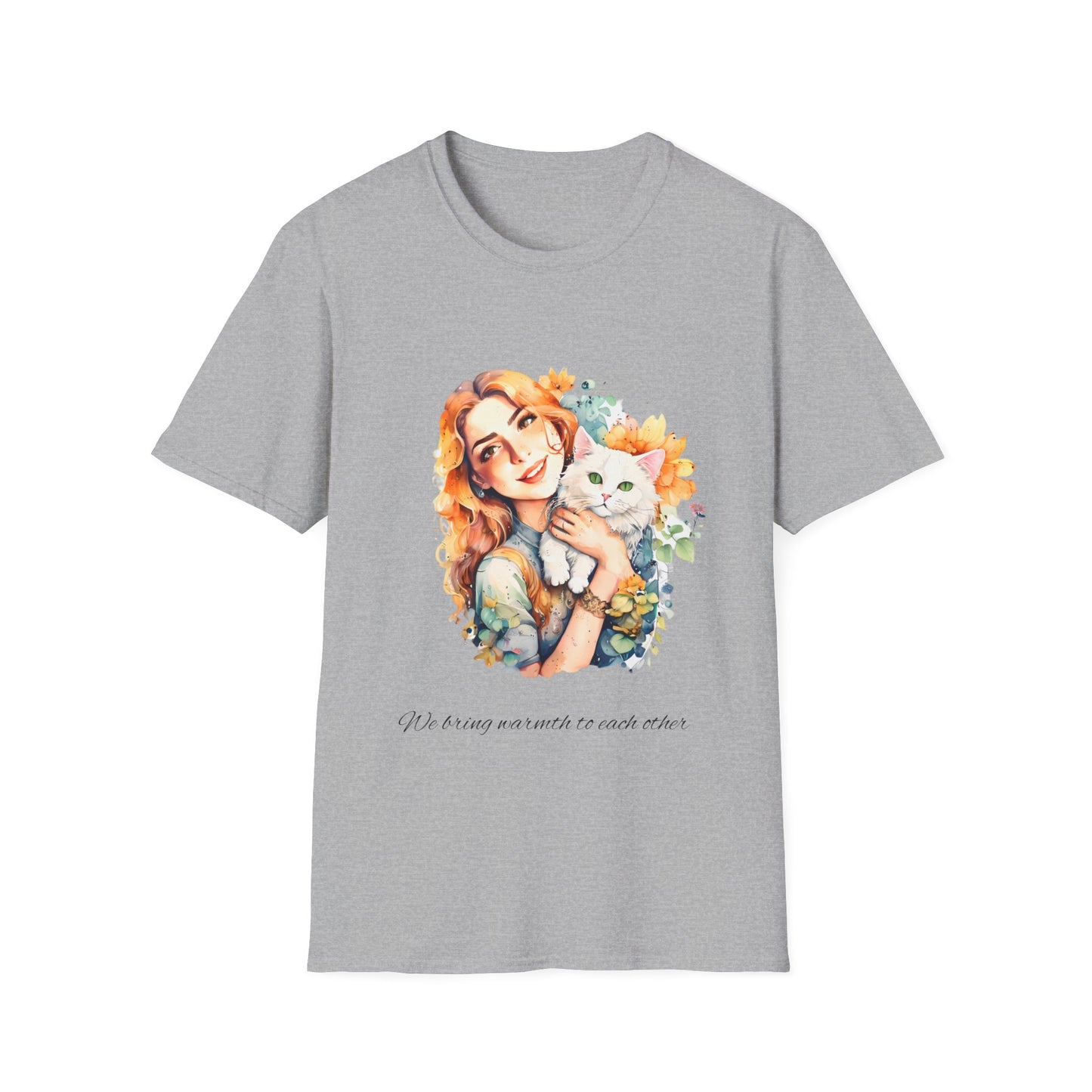 🎨 Short Sleeve T-Shirt: Turn Your Photos into Wearable Art - Watercolor Style 🖼️✨