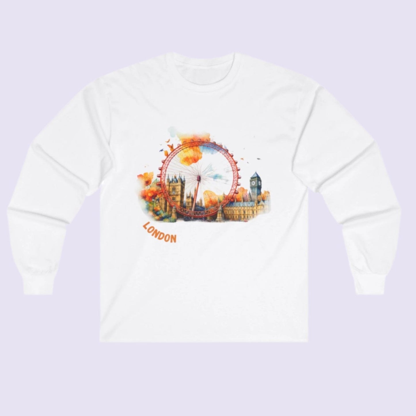 Cityscape Watercolor Sweatshirts – Wear Your Favorite Destinations!