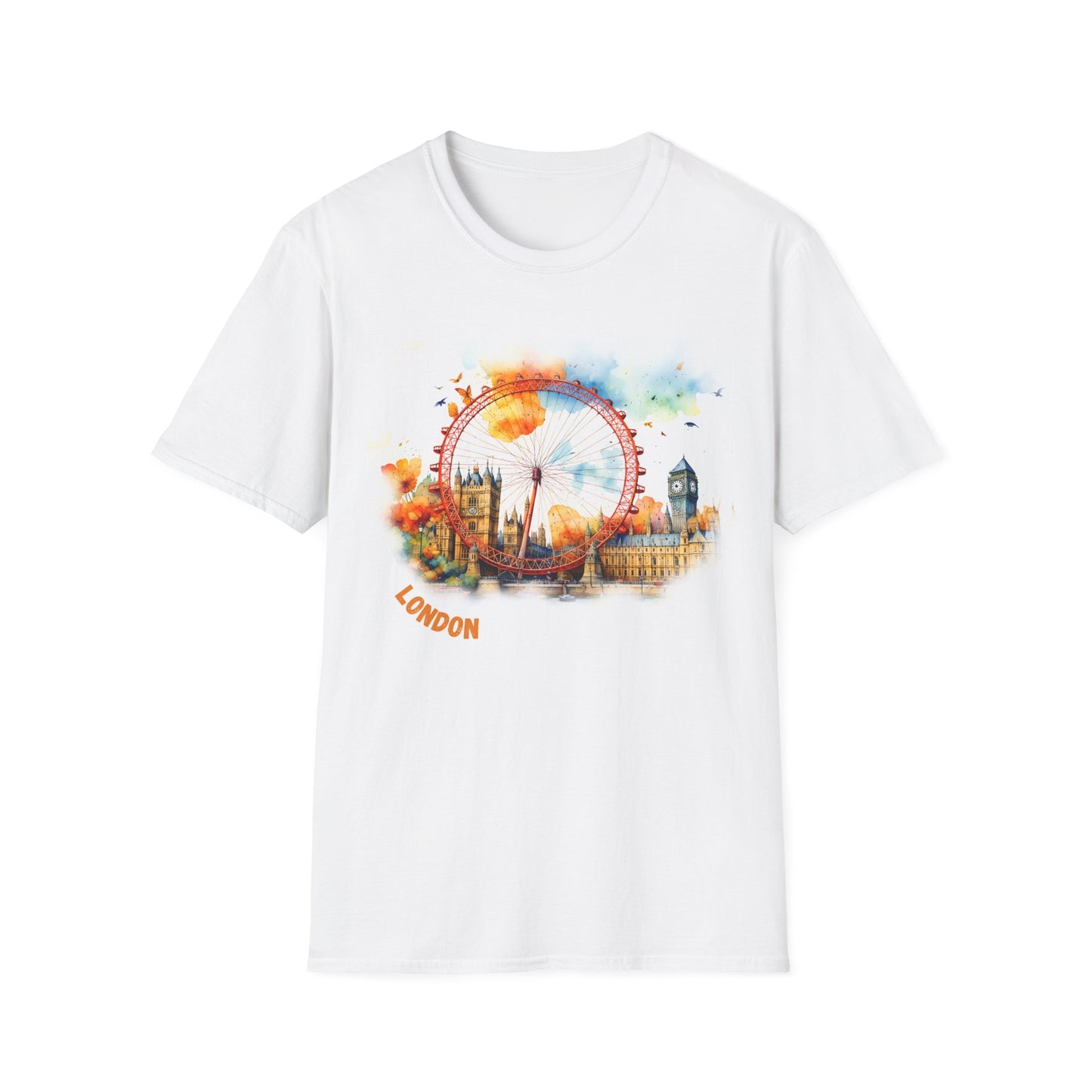 Cityscape Watercolor Unisex T-Shirts – Wear Your Favorite Destinations!