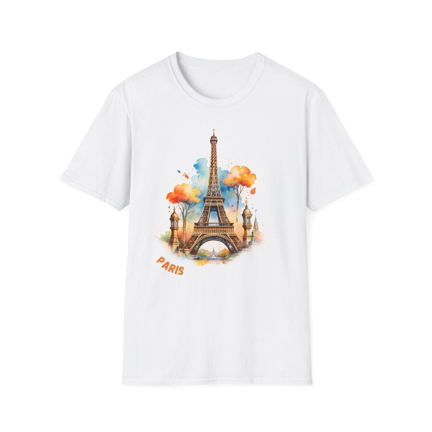 Cityscape Watercolor Unisex T-Shirts – Wear Your Favorite Destinations!