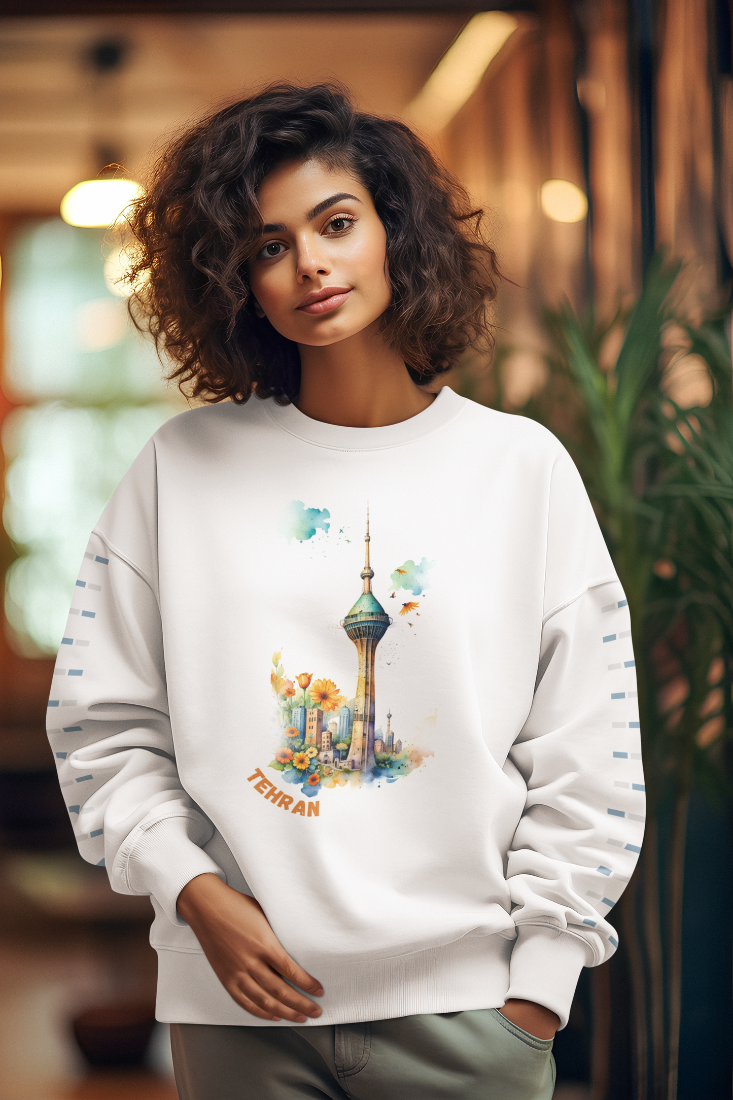 Cityscape Watercolor Sweatshirts – Wear Your Favorite Destinations!