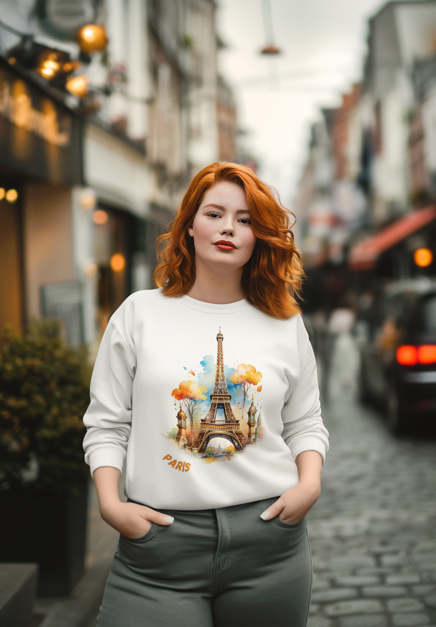 Cityscape Watercolor Sweatshirts – Wear Your Favorite Destinations!