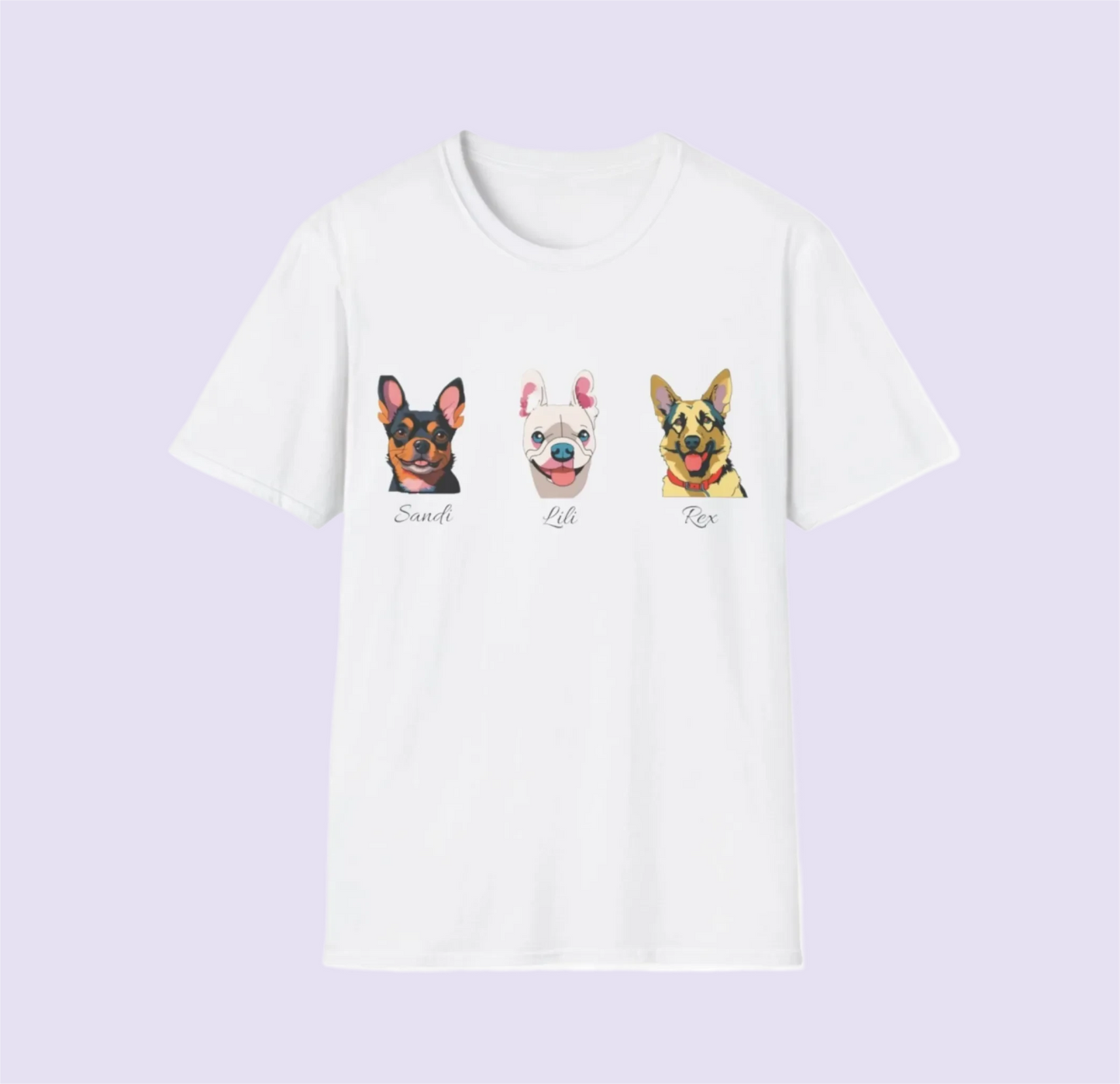 🐾 Show Off Your Furry Friends on Your T-shirt (Unisex)! 🐶🐱