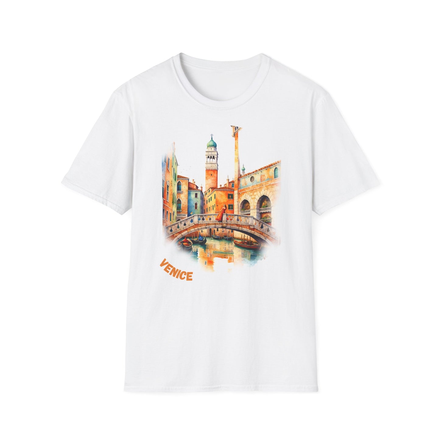 Cityscape Watercolor Unisex T-Shirts – Wear Your Favorite Destinations!